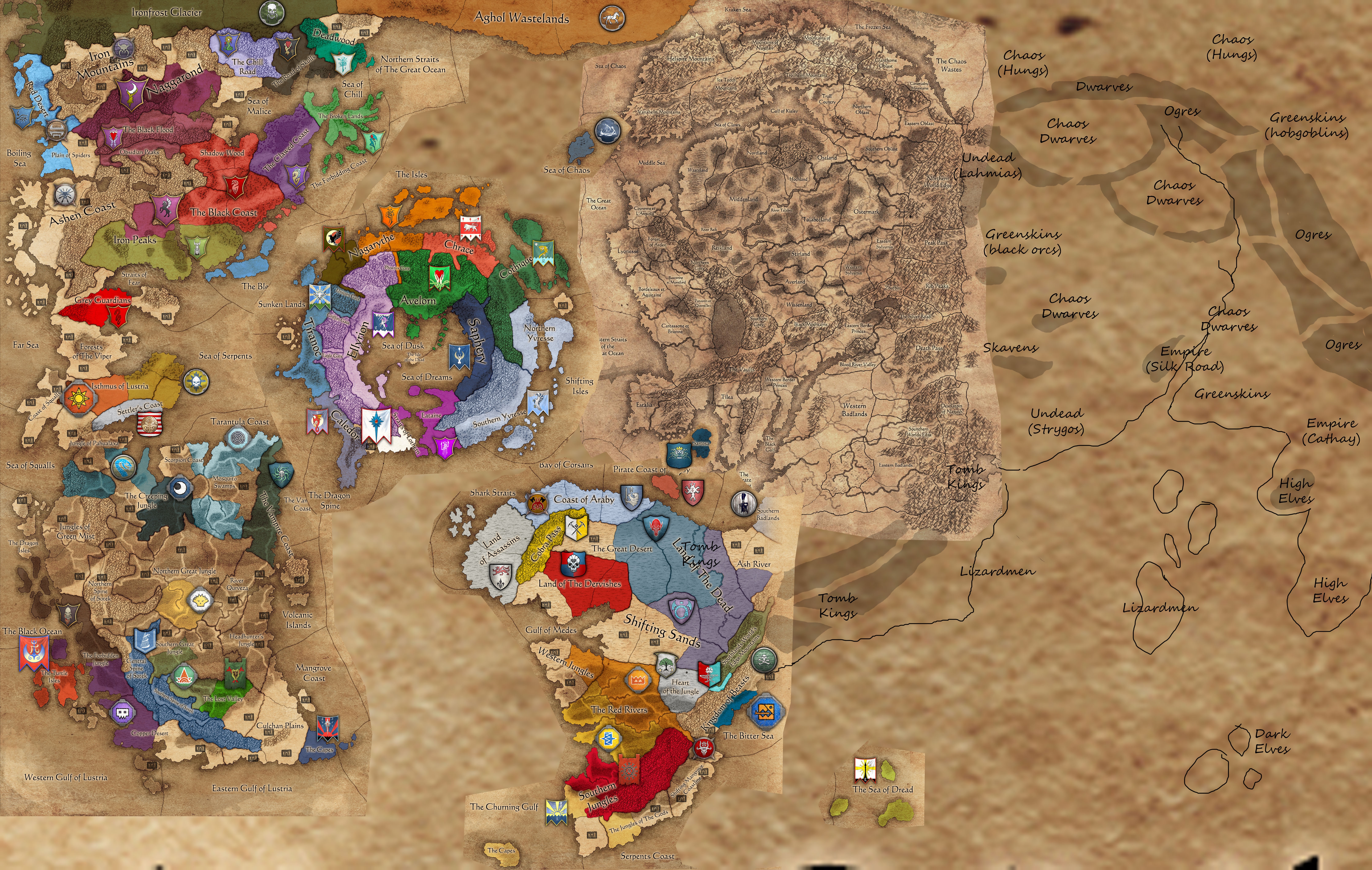 Total War Warhammer Ii Map